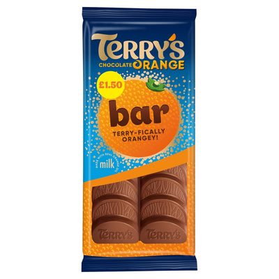 Terry's Chocolate Orange Bar 90g £1.50 PMP x 20 (UK)