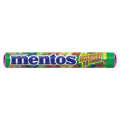 Mentos Discovery Chewy Dragees Roll 38g x 40 (UK)