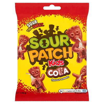 Sour Patch Kids Cola Flavour Sweets 130g x 10 (UK)