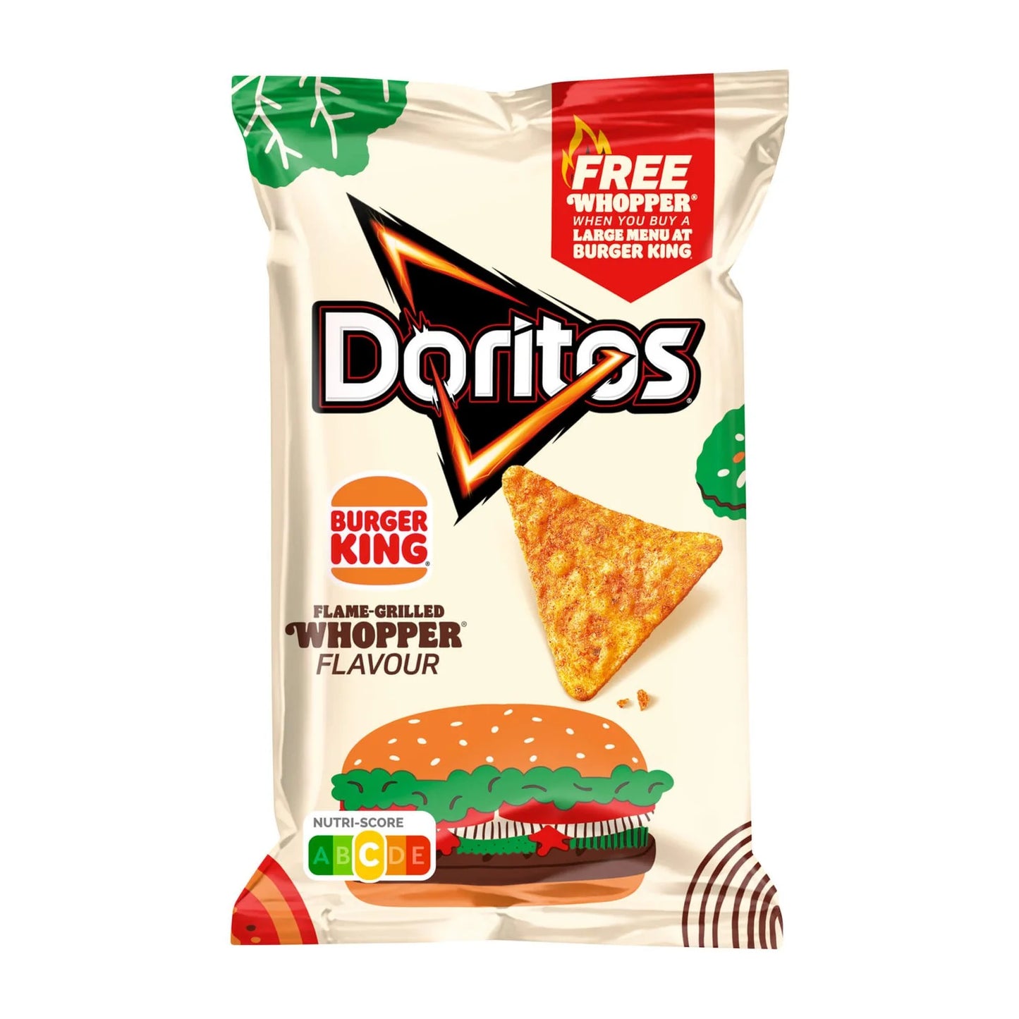 Doritos Flame Grilled Whopper 100g x 12 (GERMANY)