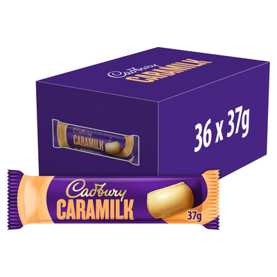 Cadbury Caramilk Golden Caramel Chocolate Bar 37g x 35 (UK)