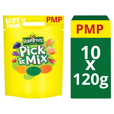 Rowntree's Pick & Mix Vegan Friendly Sweets Sharing Bag 120g £1.25 PMP x 10 (UK)