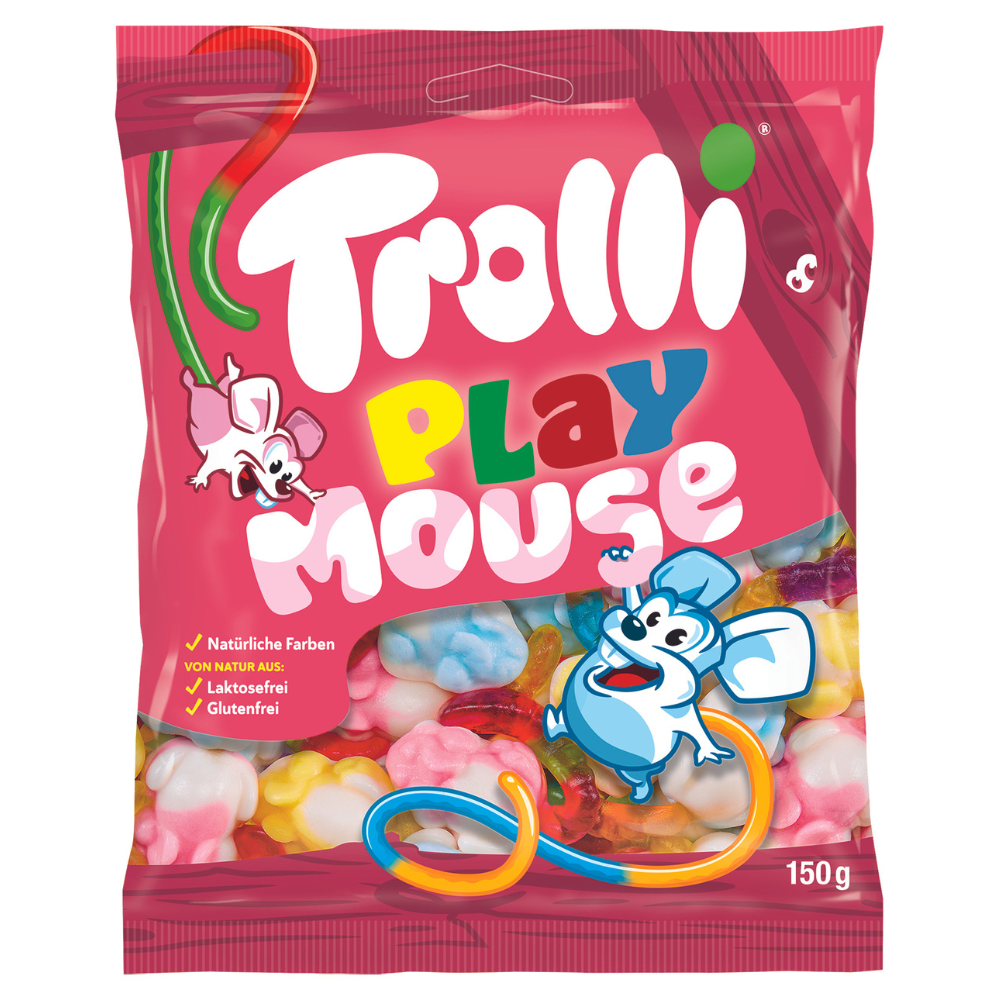 Trolli Playmouse Bag 150g x 20 (UK)