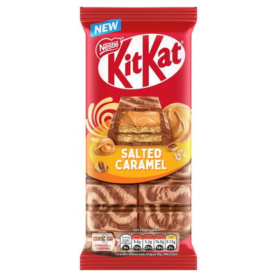 KitKat Salted Caramel Chocolate Sharing Bar 99g x 15 (UK)
