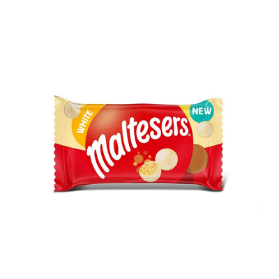 Maltesers White Chocolate & Honeycomb Bag 30g x 25 (UK)