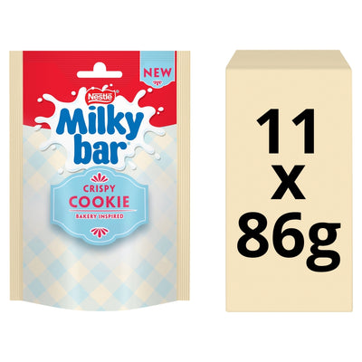Milkybar Crunchy Pops White Chocolate Sharing Bag 90g x 10 (UK)
