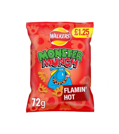 Monster Munch Flamin Hot 18 x 72g (UK)