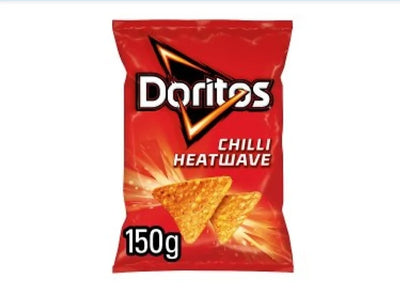 Doritos Chilli Heatwave 150g x 12 (UK)