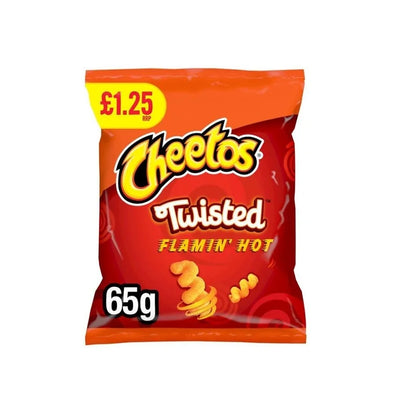 Cheetos Twisted Flamin Hot PM 65g x 18 (UK)