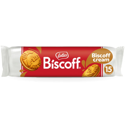 Lotus Biscoff Sandwich Biscoff Cream Biscuits 150g x 9 (UK)