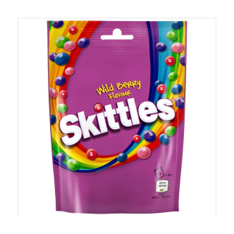 Skittles Wildberries Pouch 136g x 15 (UK) *EXCLUSIVE PRICING*