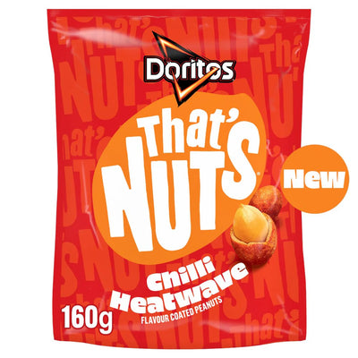 That's Nuts Doritos Chilli Heatwave 160g x 8 (UK)