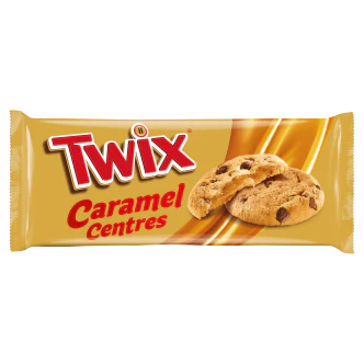 Twix Caramel Centres 144g x 8 (UK)
