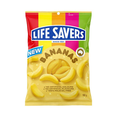 Life Savers Bananas 160g x 12 (AUSTRALIA)