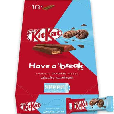 Kitkat Cookie Crumble 19.5g x 18 (Dubai)