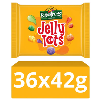 Rowntree's Jelly Tots Sweets Bag 42g x 36 (UK)