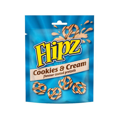 Flipz Cookies & Cream 90g x 6 (UK)
