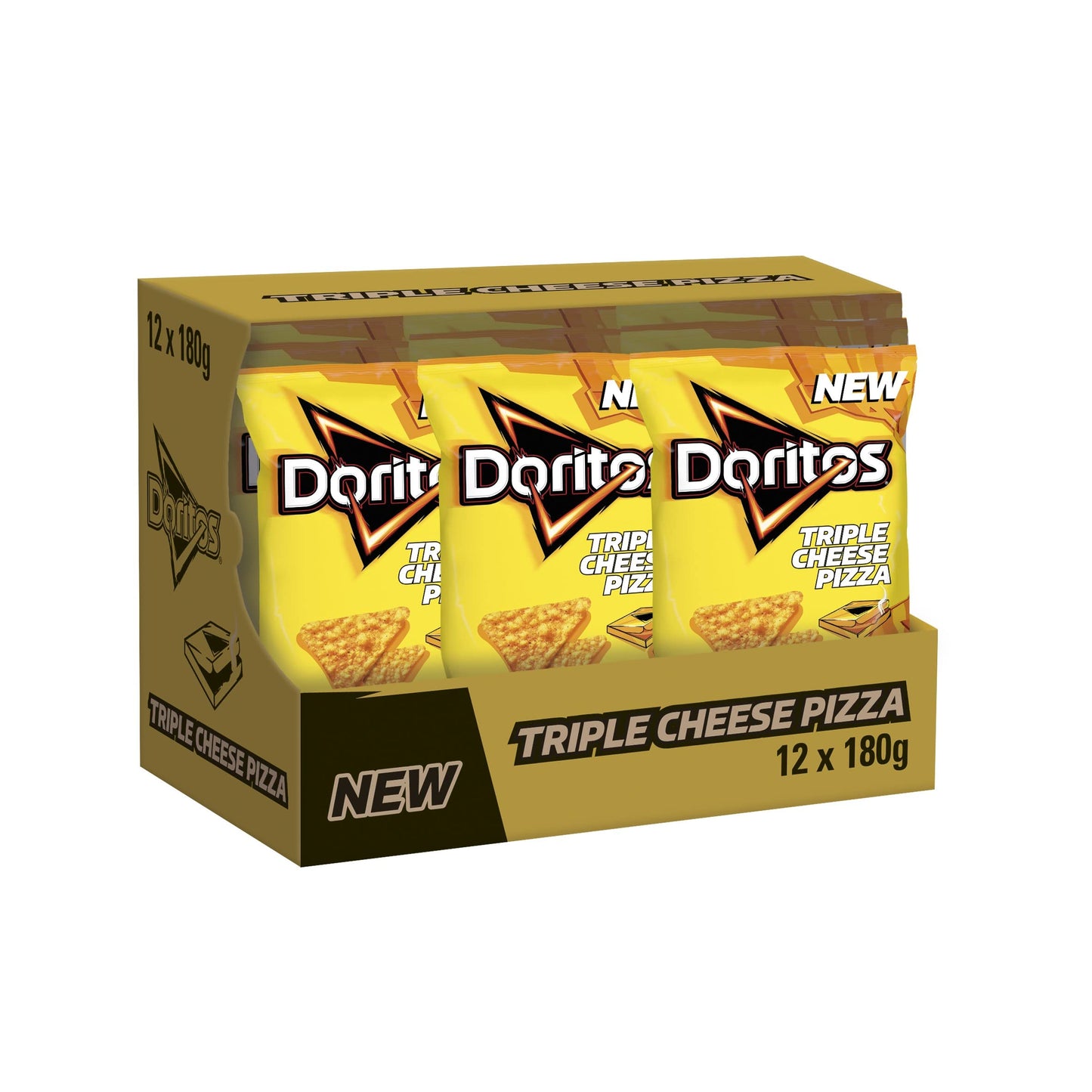 Doritos Triple Cheese Pizza 180g x 12 (UK)