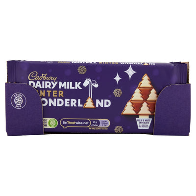 Cadbury Dairy Milk Winter Wonderland Chocolate Bar 100g x 20 (UK)