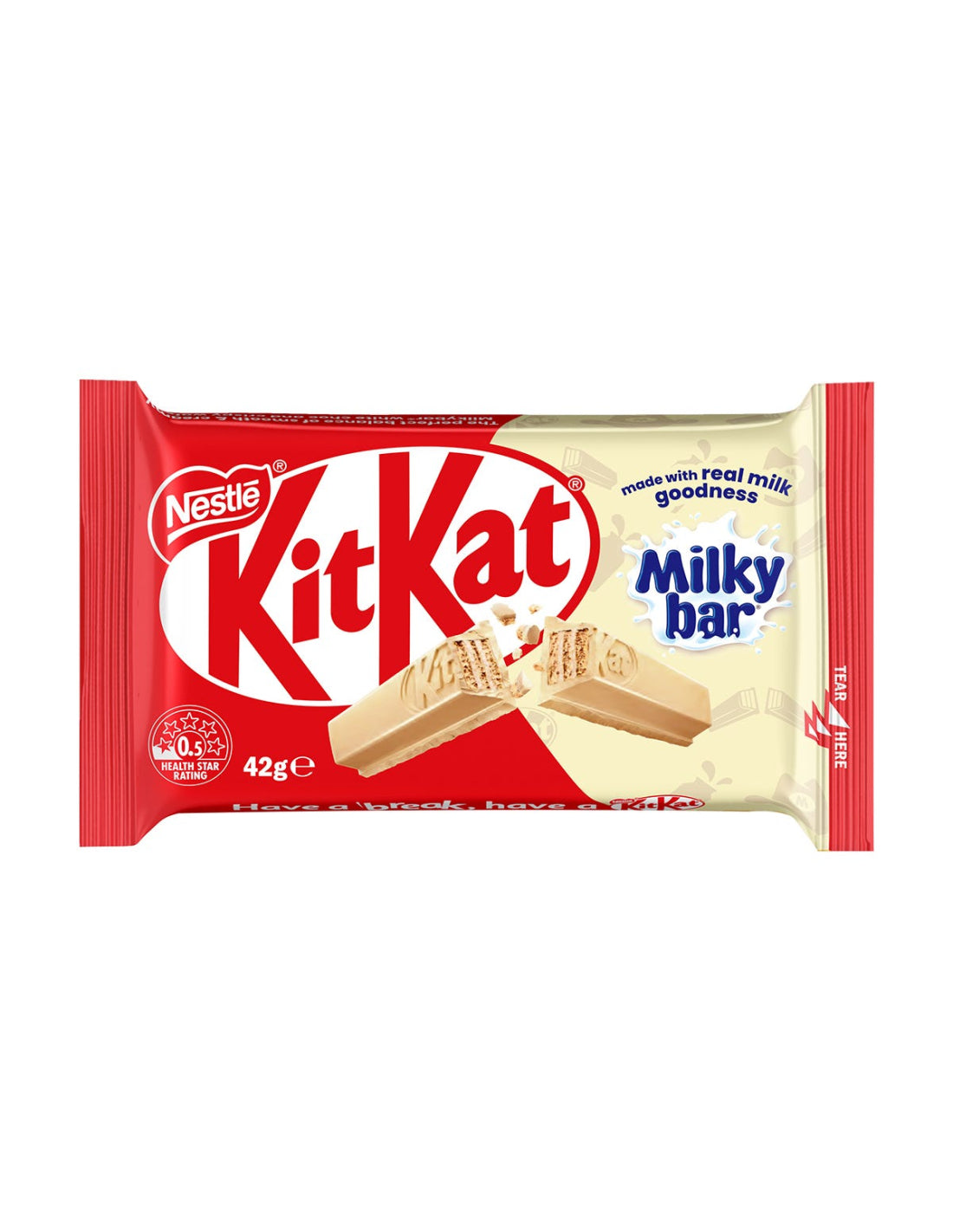 Kitkat Milky Bar 42g x 48 (Australia)