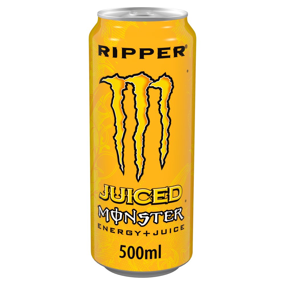 Monster Energy Drink Ripper 500ml PM £1.85 Can x 12 (UK)