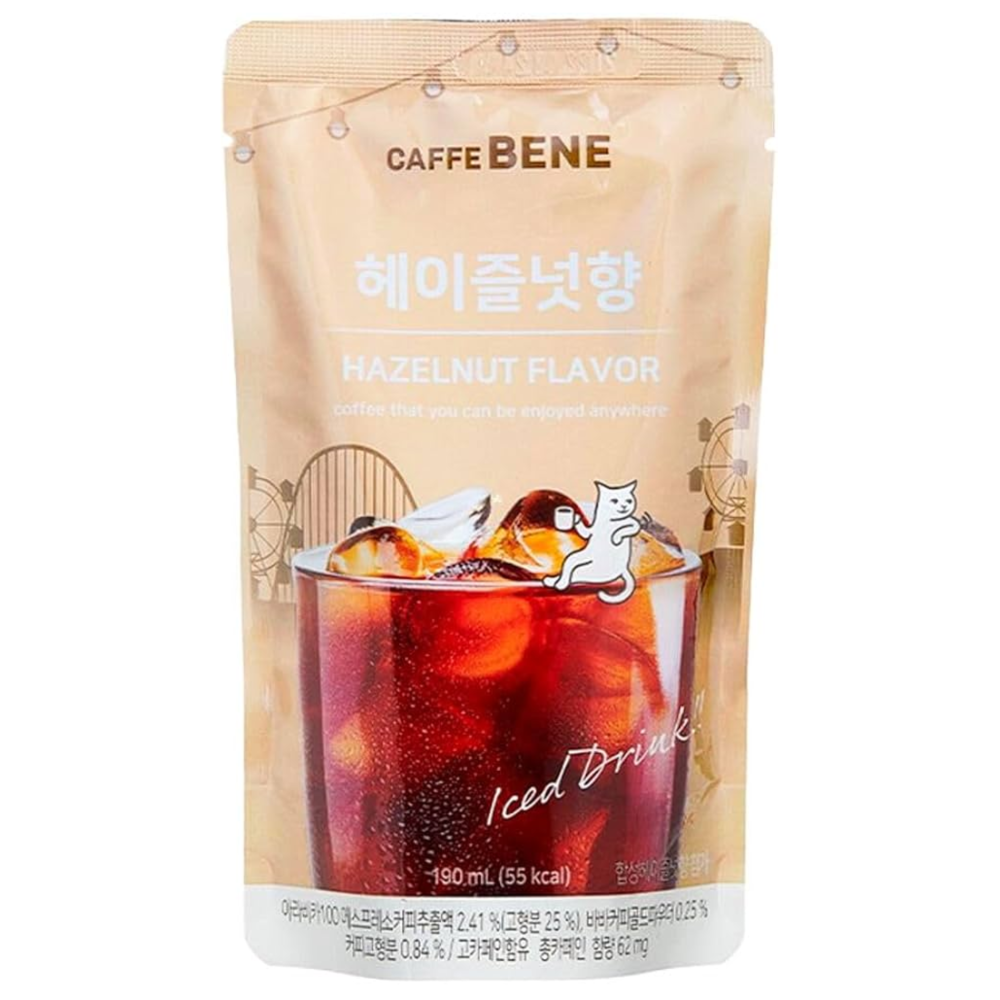 Caffe Bene Korean Drink Pouches 190ml x 10 (KOREA)
