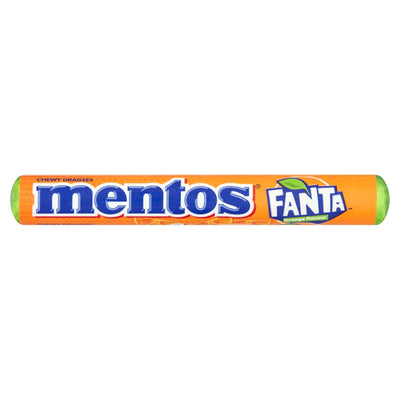 Mentos Chewy Dragees Fanta Orange Flavour 37.5g x 40 (UK)