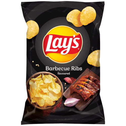 Lays Barbecue Ribs 130g x 21 (EU)
