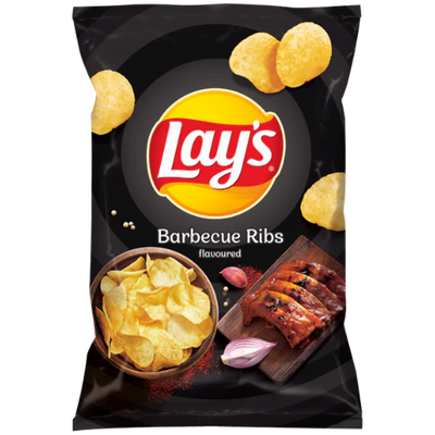 Lays Barbecue Ribs 130g x 21 (EU)