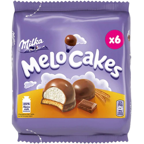 Milka Melo Cakes 100g x 12 (GERMANY)