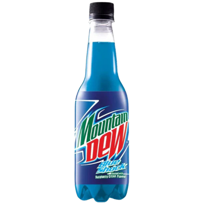 Mountain Dew Blue Shock 400ml x 24 (MALAYSIA)
