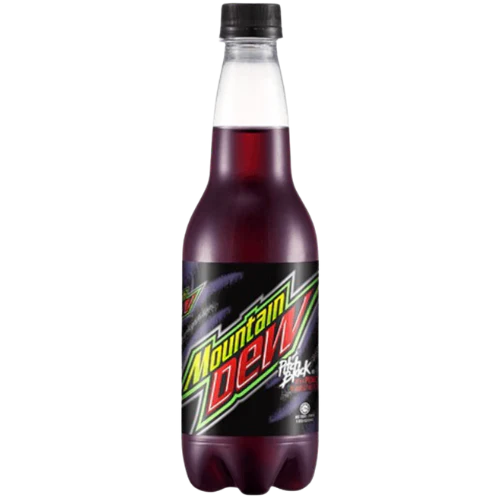 Mountain Dew Pitch Black 400ml x 24 (MALAYSIA)