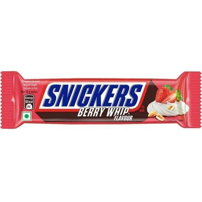 Snickers Berrywhip Chocolate Bar 40g x 15 (12 Boxes) (India)