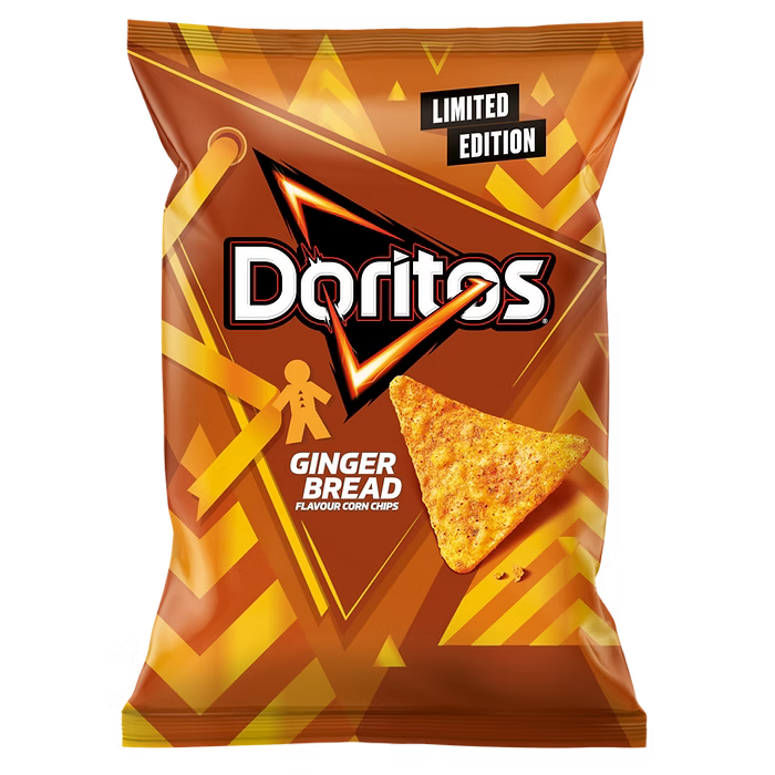 Doritos Gingerbread Flavour Chips 180g x 12