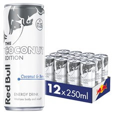 Red Bull Energy Drink Editions Coconut 250ml £1.55 x 12 (UK)