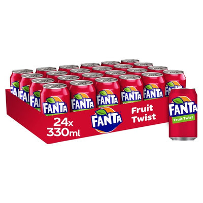 Fanta Fruit Twist 330ml x 24 (UK)