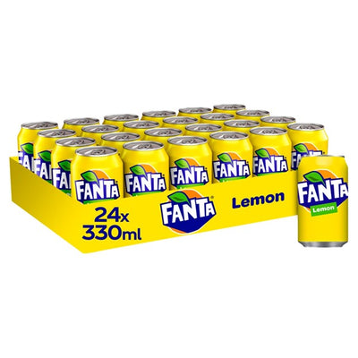 Fanta Lemon 330ml x 24 (UK)