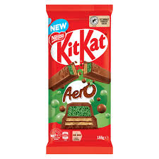 Kit Kat Aero Mint Block Chocolate 155g x 13 (AUSTRALIA)