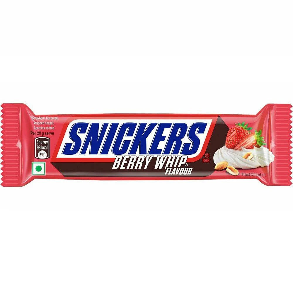 Snickers Berry Whip (40g x 15) x 12 (INDIA)