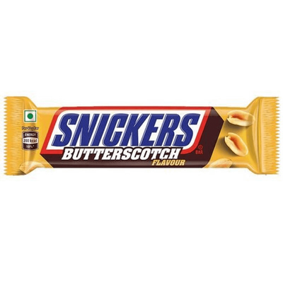 Snickers Butterscoth Chocolate Bar 40g x 15 (12 Boxes) (India)