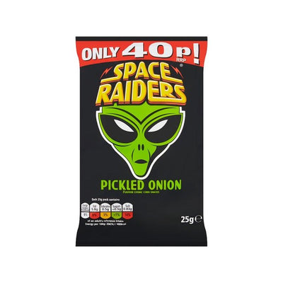 Space Raiders Pickled Onion 25g 40p x 36 (UK)