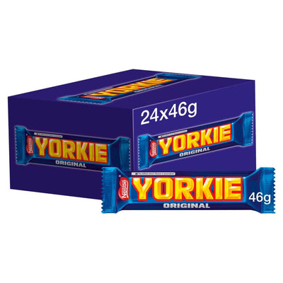 Yorkie Milk Chocolate Bar 46g x 24 (UK)