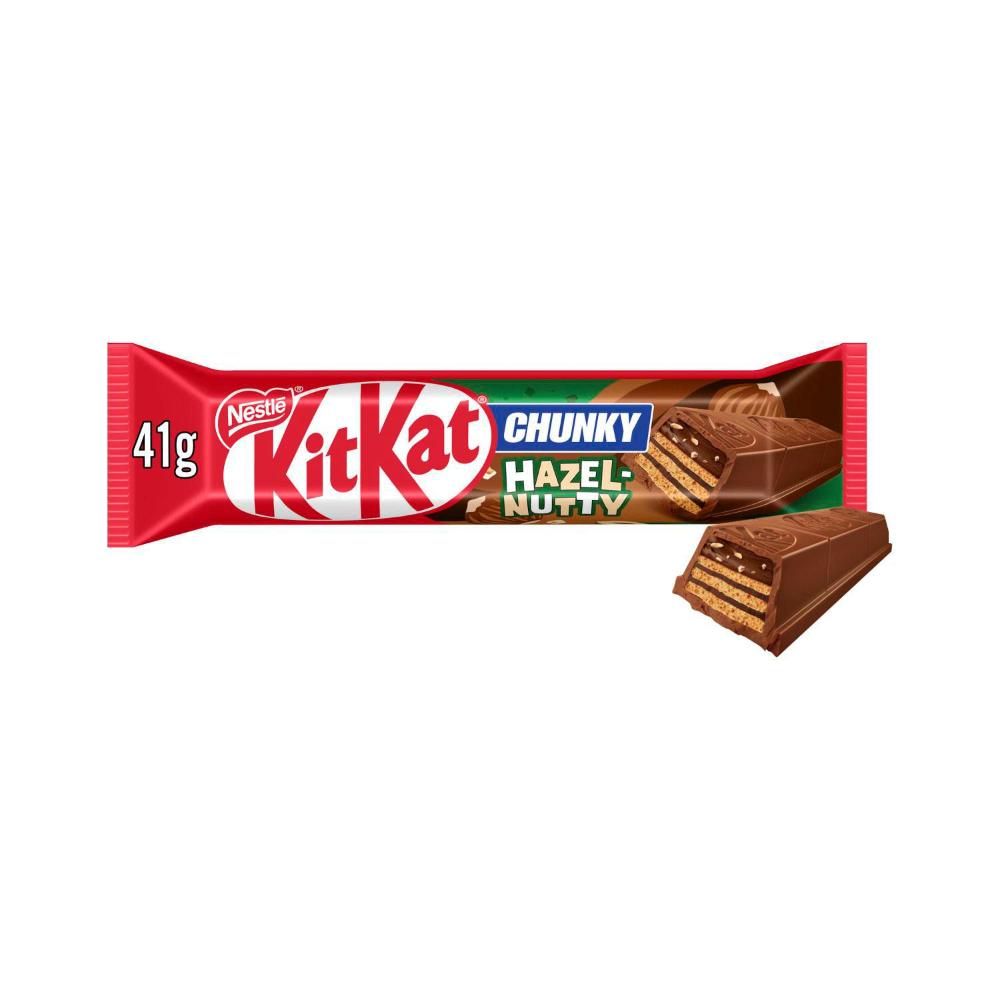 Nestle Kit Kat Chocolate Chunky Hazelnut 41 g x 24 (AUSTRALIA)