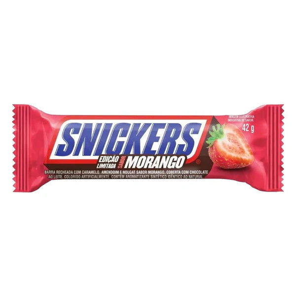 Snickers Morango 41.5g x 20 (BRAZIL)