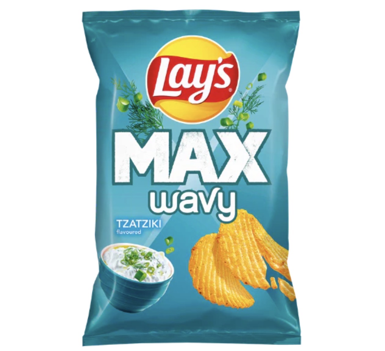 Lay’s Max Wavy Tzatziki 120g x 24 (GERMANY)