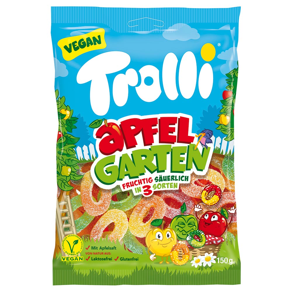Trolli Big Apple Bags 150g x 20 (UK)