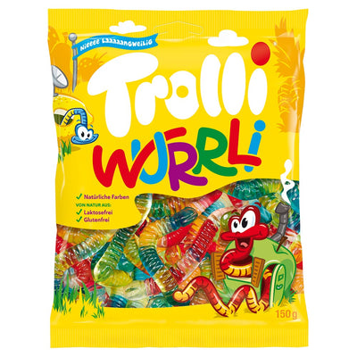 Trolli Wurrli Bags 150g x 24 (UK)