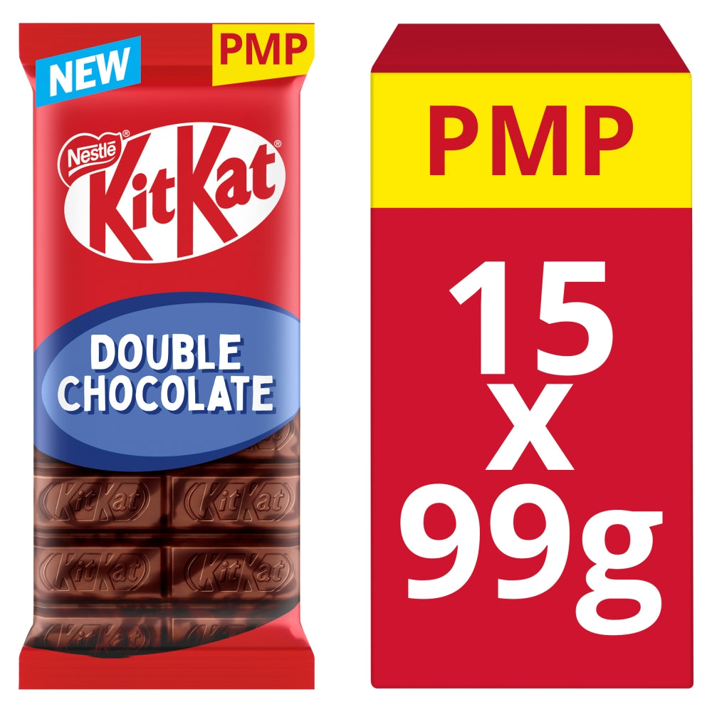 KitKat Double Chocolate Sharing Bar 99g PMP £1.65 x 15 (UK)