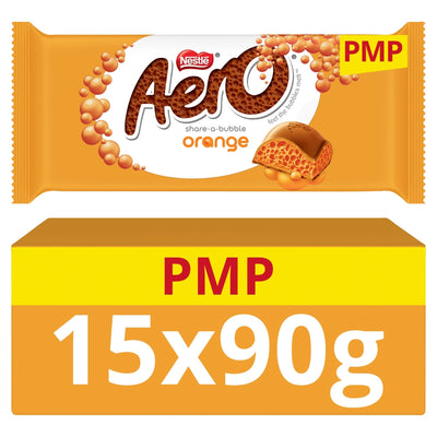 Aero Orange Chocolate Sharing Bar 90g PMP £1.65 x 15 (UK)