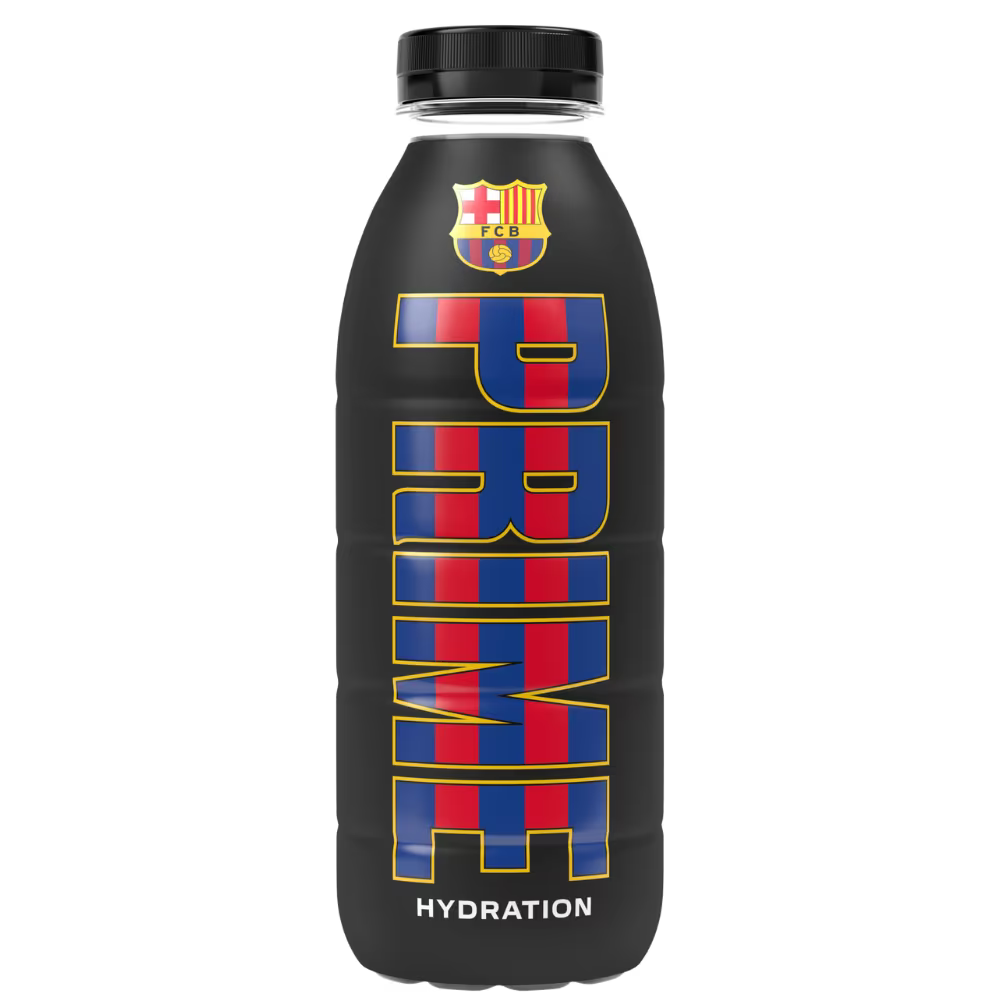 Prime Hydration FC Barcelona Bottle 500ml x 12 (UK)